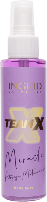 Brume pailletée Team X "Miracle" - 125ml - Ingrid Cosmetics