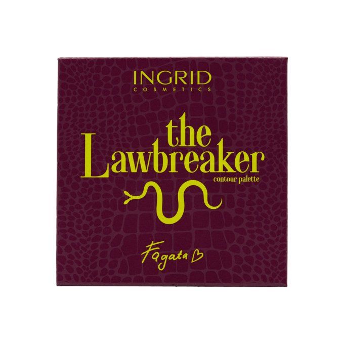 Palette de contouring "THE LAWBREAKER" - 4 couleurs - 12g - Ingrid Cosmetics