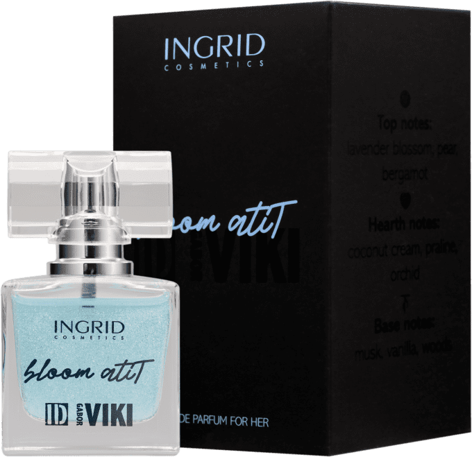 Eau de parfum Viki Gabor "Bloom" - Senteur florale - 30ml - Ingrid Cosmetics