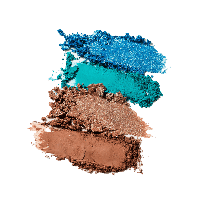 Palette d'ombres à paupières "Oceanic" - 4 couleurs - 4g - Ingrid Cosmetics