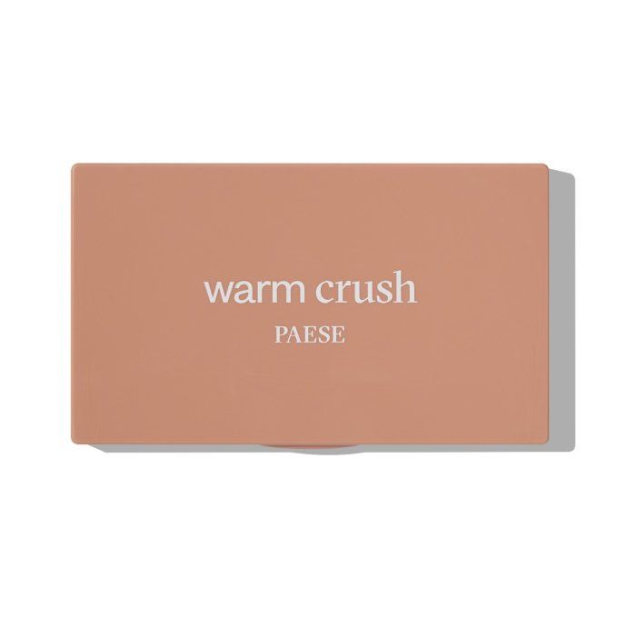 Palette d'ombres à paupières "Warm Crush" - 11 g - 8 couleurs VEGAN - PAESE