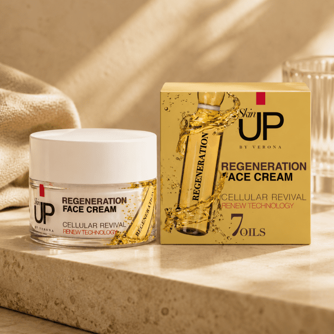 Soin régénérant pour le visage aux 7 huiles naturelles - 50 ml - Skin Up